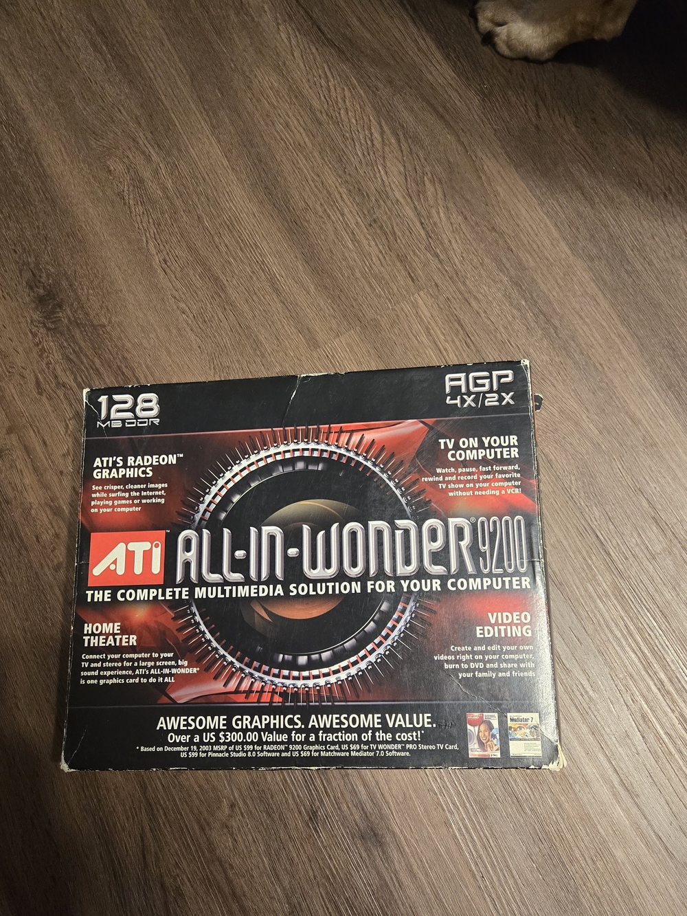 ATI All-In-Wonder 9200 Graphics Card - Black/Red